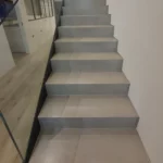 Escaleras en microcemento