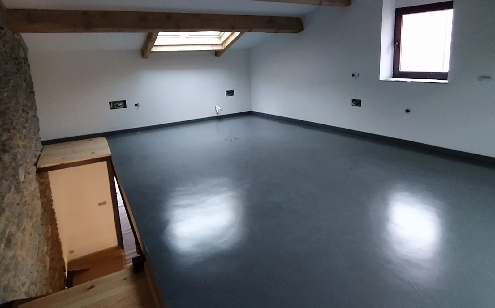 Tratamiento de suelo con epoxi